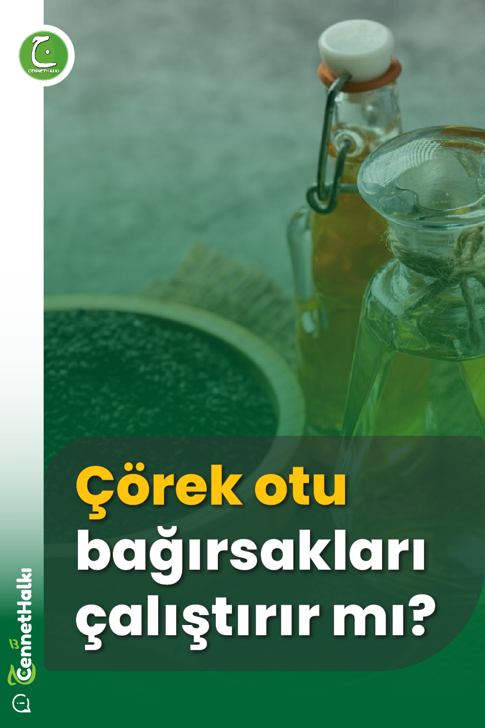 Çörek otu bağırsakları çalıştırır mı?