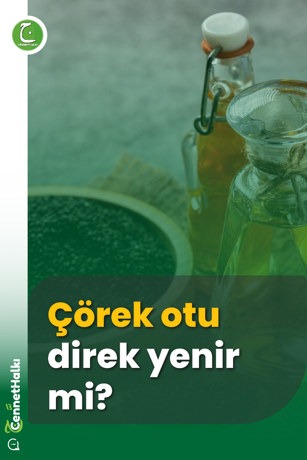 Çörek otu direk yenir mi?