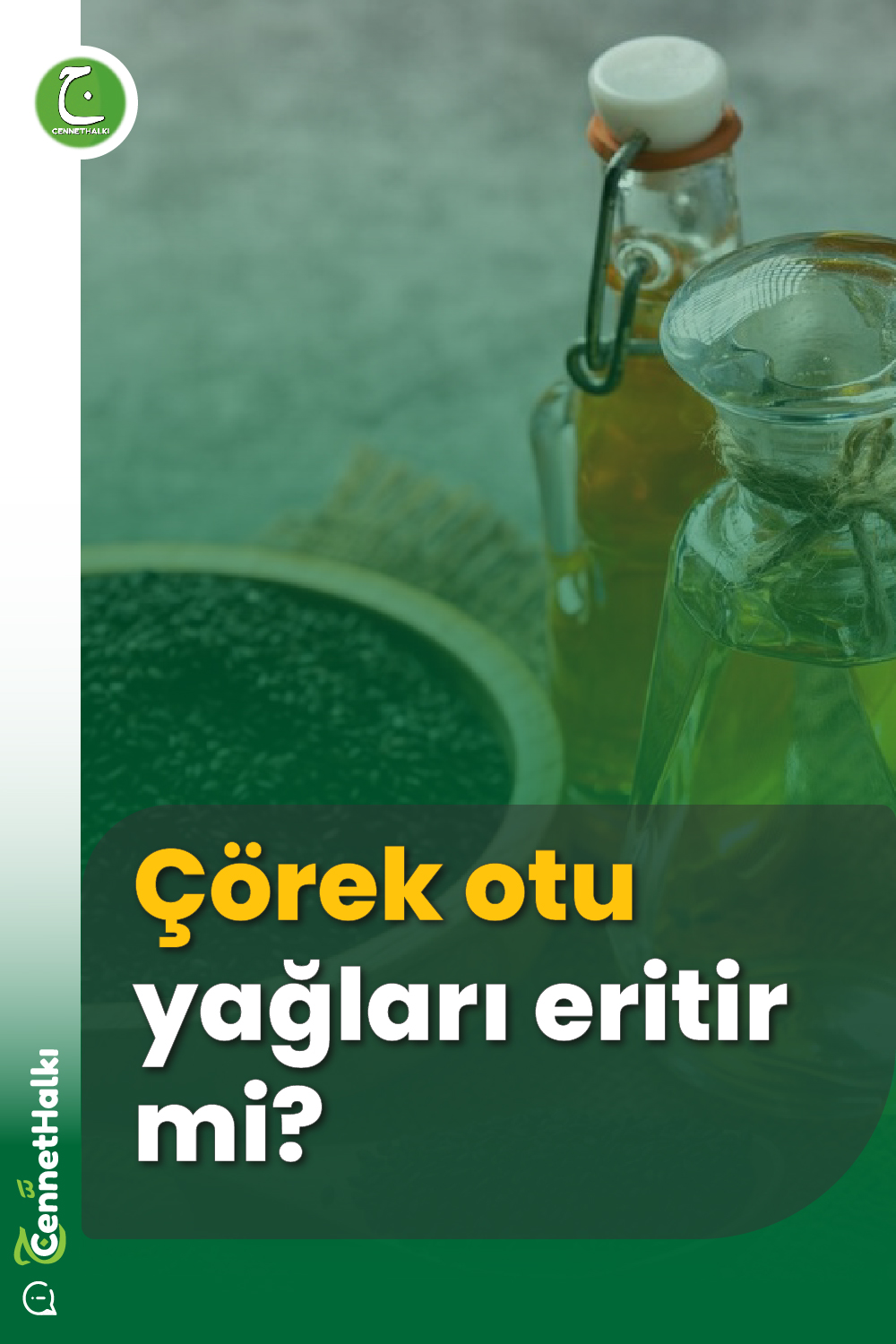 Çörek otu yağları eritir mi