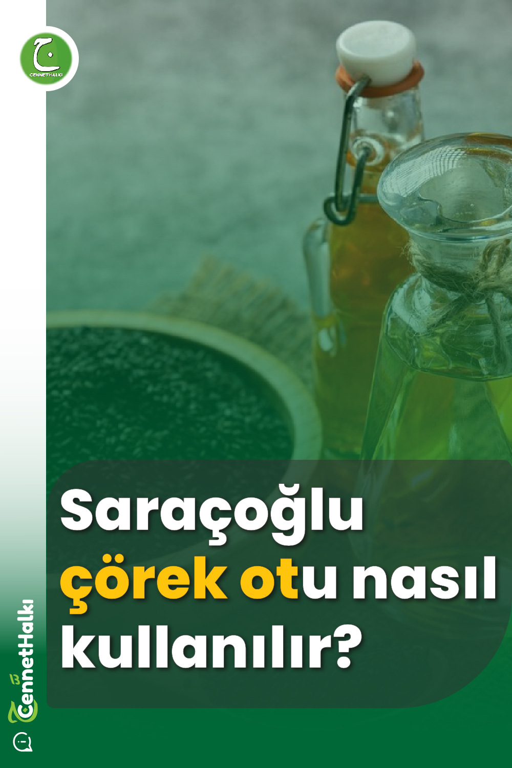 Saraçoğlu çörek otu nasıl kullanılır-