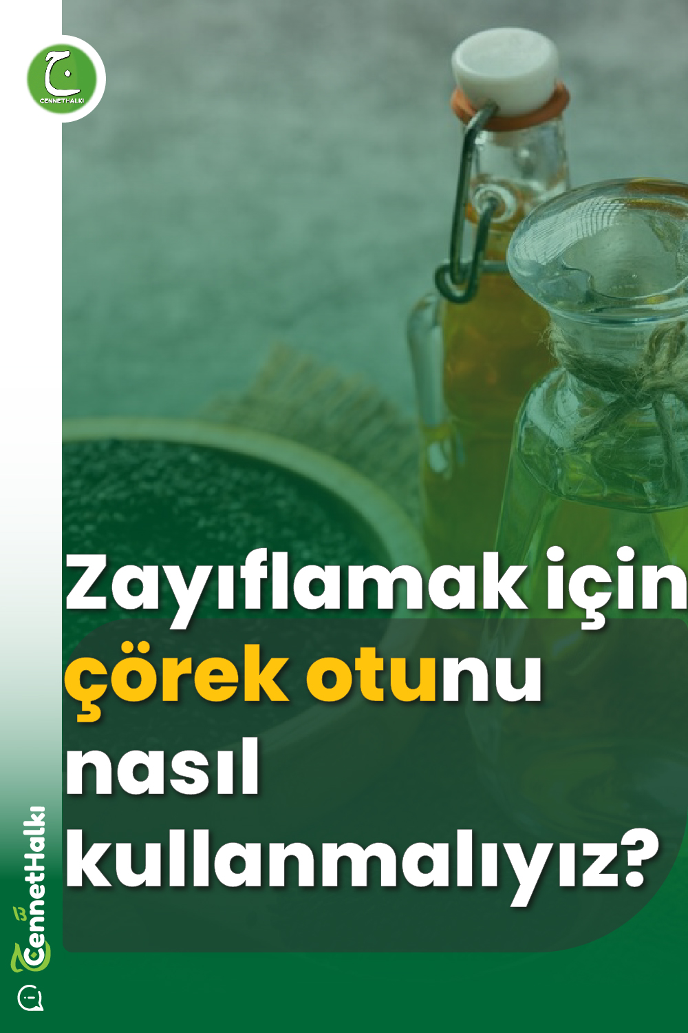 Zayıflamak için çörek otunu nasıl kullanmalıyız?